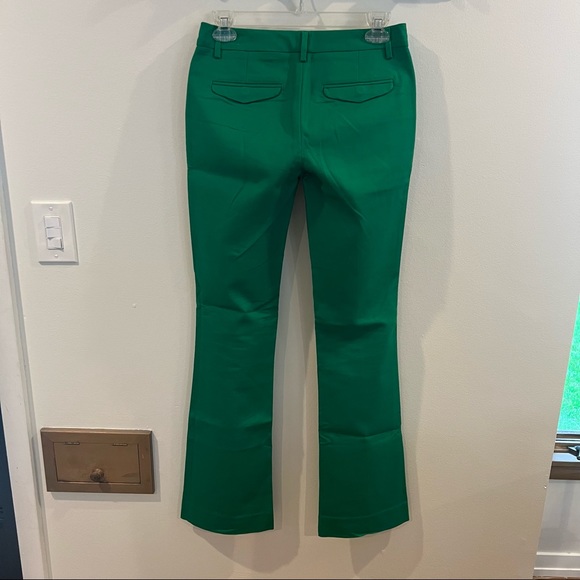 Green Boot Cut Pants - Picture 2 of 3